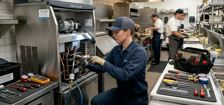 Industrial Ice Machine Maintenance in Gardner